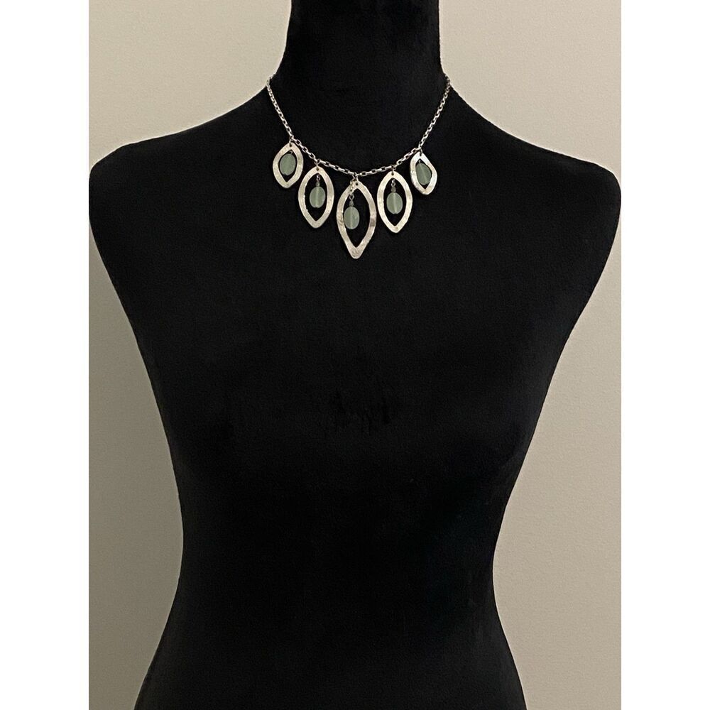 Brighton La Leaves Adventurine Necklace